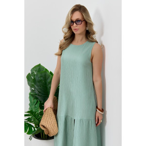 Сарафан женский "Сиеста-1" плательная ткань (р-ры: 44-54) светло-зеленый