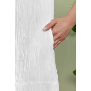 Сарафан женский "Сиеста-1" плательная ткань (р-ры: 44-54) белый