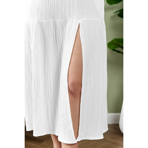 Сарафан женский "Сиеста-1" плательная ткань (р-ры: 44-54) белый