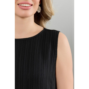 Сарафан женский "Сиеста-1" плательная ткань (р-ры: 44-54) черный