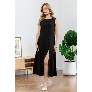 Сарафан женский "Сиеста-1" плательная ткань (р-ры: 44-54) черный