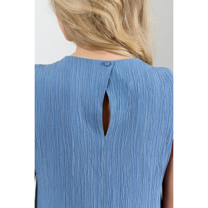 Сарафан женский "Сиеста-1" плательная ткань (р-ры: 44-54) индиго