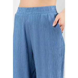 Брюки женские "Сиеста-2" плательная ткань (р-ры: 44-58) индиго