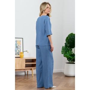 Брюки женские "Сиеста-2" плательная ткань (р-ры: 44-58) индиго