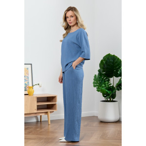 Брюки женские "Сиеста-2" плательная ткань (р-ры: 44-58) индиго