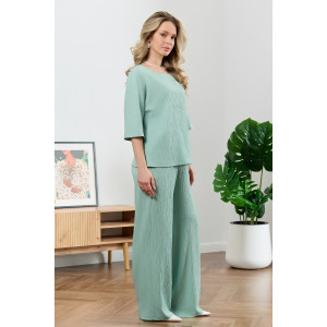 Брюки женские "Сиеста-2" плательная ткань (р-ры: 44-58) светло-зеленый