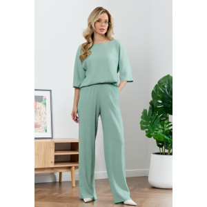 Брюки женские "Сиеста-2" плательная ткань (р-ры: 44-58) светло-зеленый