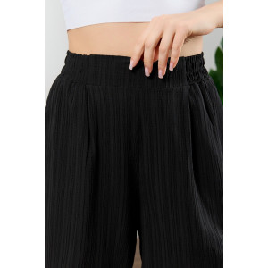 Шорты женские "Сиеста-3" плательная ткань (р-ры: 44-54) черный