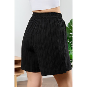 Шорты женские "Сиеста-3" плательная ткань (р-ры: 44-54) черный