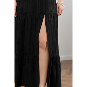 Юбка женская "Сиеста-4" плательная ткань (р-ры: 44-54) черный