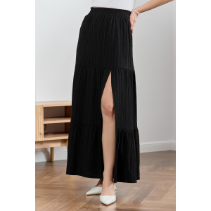 Юбка женская "Сиеста-4" плательная ткань (р-ры: 44-54) черный