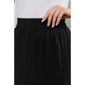 Юбка женская "Сиеста-4" плательная ткань (р-ры: 44-54) черный