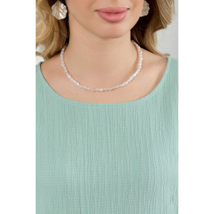 Блузка женская "Сиеста-6" плательная ткань (р-ры: 44-54) светло-зеленый