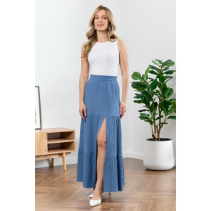 Майка-топ женская "Сиеста-8" фактурный трикотаж (р-ры: 44-54) белый