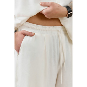 Брюки мужские "Линкольн-3" фактурное полотно (р-ры: 48-58) белый Брюки мужские "Линкольн-3" фактурное полотно (р-ры: 48-58) белый