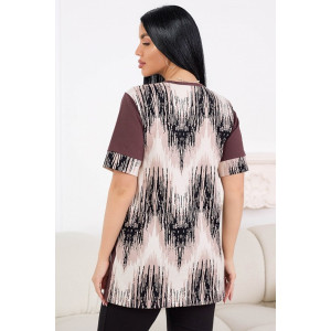 Футболка женская 0005-61 кулирка (р-ры: 52-64) капучино