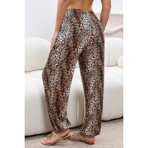 Брюки женские 0922-90 масло (р-ры: 50-64) леопард