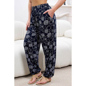 Брюки женские 0922-77 масло (р-ры: 50-64) королевский синий