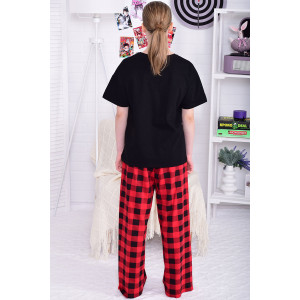 Пижама детская 7315а кулирка (р-ры: 30-34) красный Пижама детская 7315а кулирка (р-ры: 30-34) красный