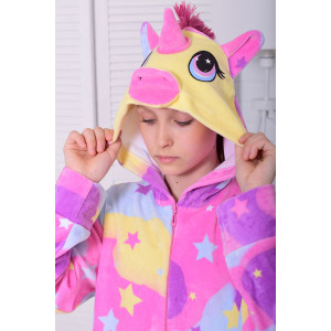 Халат подростковый 12113 велюр (р-ры: 34-46) розовый Халат подростковый 12113 велюр (р-ры: 34-46) розовый