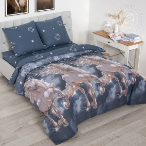 Постельное белье зима-лето поплин "Пегас"