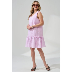 Сарафан женский "Ривьера" 2477-Мус муслин (р-ры: 44-48) розовый