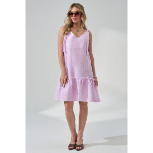 Сарафан женский "Ривьера" 2477-Мус муслин (р-ры: 44-48) розовый