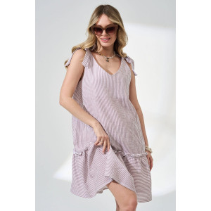 Сарафан женский "Ривьера" 2477-Мус муслин (р-ры: 44-48) бежевый