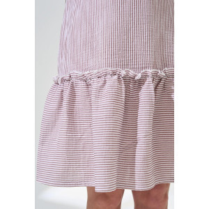 Сарафан женский "Ривьера" 2477-Мус муслин (р-ры: 44-48) бежевый