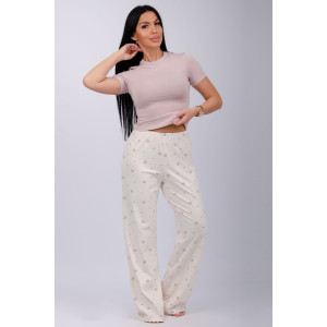 Пижама женская "Флоранс" кулирка с лайкрой (р-ры: 44-54)