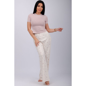 Пижама женская "Флоранс" кулирка с лайкрой (р-ры: 44-54)