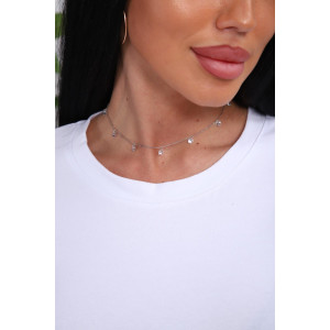 Футболка женская 01078 кулирка с лайкрой (р-ры: 44-54) белый