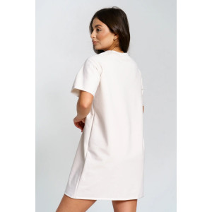 Платье женское "Аура" футер 2-х нитка (р-ры: 44-54) бежевый