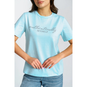 Футболка женская "Флеш" кулирка (р-ры: 44-66) мята