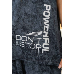 Костюм двойка женский 2174 кулирка (р-ры: 48-62) темно-синий