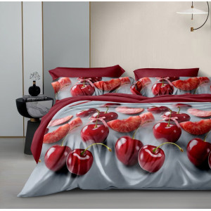 Постельное белье зима-лето поплин стеганый с окантовкой ЗЛПО31-1488