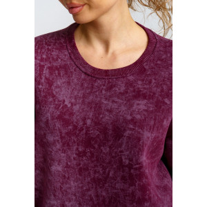 Костюм двойка женский 983 футер 3-х нитка с начёсом пенье (р-ры: 44-54) марсал винтаж Костюм двойка женский 983 футер 3-х нитка с начёсом пенье (р-ры: 44-54) марсал винтаж