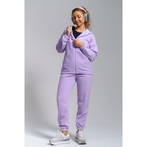 Костюм двойка женский 964 флис пенье антипилинг (р-ры: 44-58) св.сирень Костюм двойка женский 964 флис пенье антипилинг (р-ры: 44-58) св.сирень