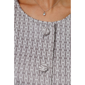 Костюм двойка женский с юбкой К254 жаккард принт (р-ры: 46-60) светло-серый Костюм двойка женский с юбкой К254 жаккард принт (р-ры: 46-60) светло-серый