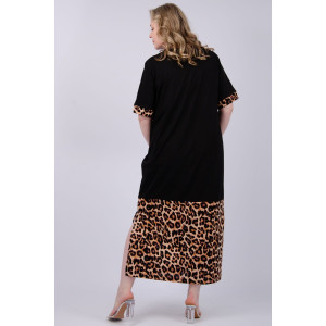 Платье женское "Рамина" кулирка (р-ры: 50-60) Платье женское "Рамина" кулирка (р-ры: 50-60)