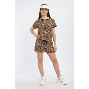 Комбинезон детский "Лола" вискоза (р-ры: 140-164) коричневый Комбинезон детский "Лола" вискоза (р-ры: 140-164) коричневый