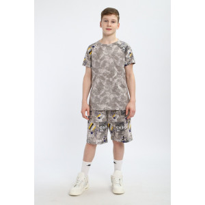 Костюм двойка детский "Андрей" кулирка (р-ры: 140-164) светло-серый Костюм двойка детский "Андрей" кулирка (р-ры: 140-164) светло-серый