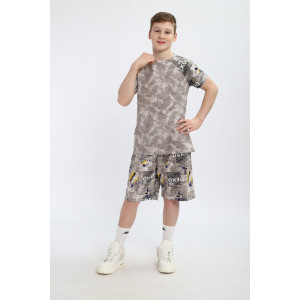 Костюм двойка детский "Андрей" кулирка (р-ры: 140-164) светло-серый Костюм двойка детский "Андрей" кулирка (р-ры: 140-164) светло-серый