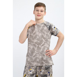 Костюм двойка детский "Андрей" кулирка (р-ры: 140-164) светло-серый Костюм двойка детский "Андрей" кулирка (р-ры: 140-164) светло-серый