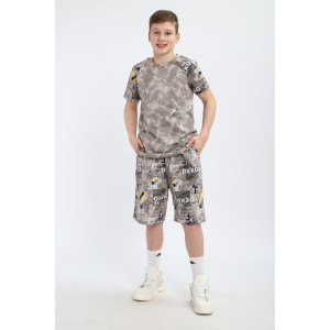 Костюм двойка детский "Андрей" кулирка (р-ры: 140-164) светло-серый Костюм двойка детский "Андрей" кулирка (р-ры: 140-164) светло-серый