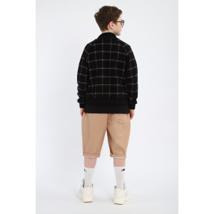 Шорты детские "Багги" джинсовая ткань (р-ры: 146-170) бежевый Шорты детские "Багги" джинсовая ткань (р-ры: 146-170) бежевый