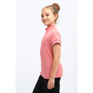 Водолазка детская "Луиза" лапша (р-ры: 140-164) коралловый Водолазка детская "Луиза" лапша (р-ры: 140-164) коралловый