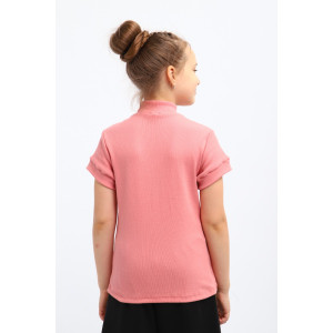 Водолазка детская "Луиза" лапша (р-ры: 140-164) коралловый Водолазка детская "Луиза" лапша (р-ры: 140-164) коралловый