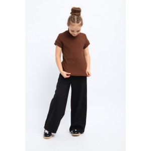 Водолазка детская "Луиза" лапша (р-ры: 140-164) шоколадный Водолазка детская "Луиза" лапша (р-ры: 140-164) шоколадный