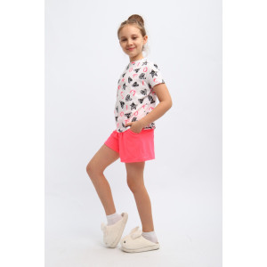 Костюм двойка детский "Камилла" кулирка (р-ры: 140-164) белый Костюм двойка детский "Камилла" кулирка (р-ры: 140-164) белый